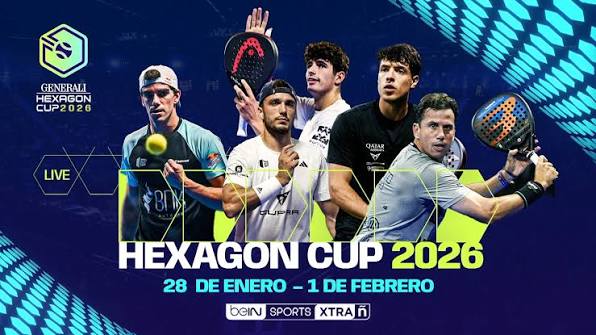 Anuncio de la edición 2026: Hexagon Cup, del 28 de enero al 1 de febrero, en beIN Sports XTRA.